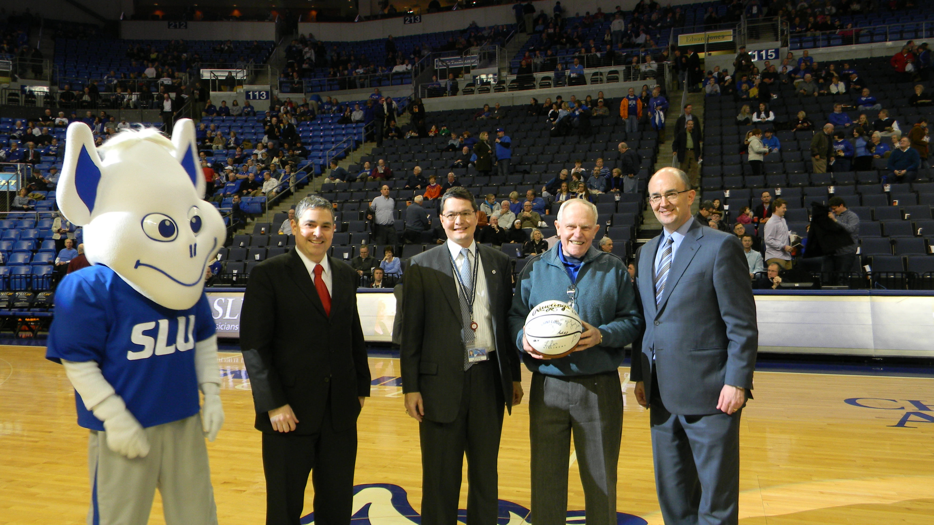 William Keenan Honored at Billikens Game