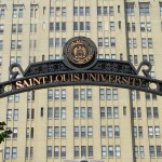SLU Hospital with sign